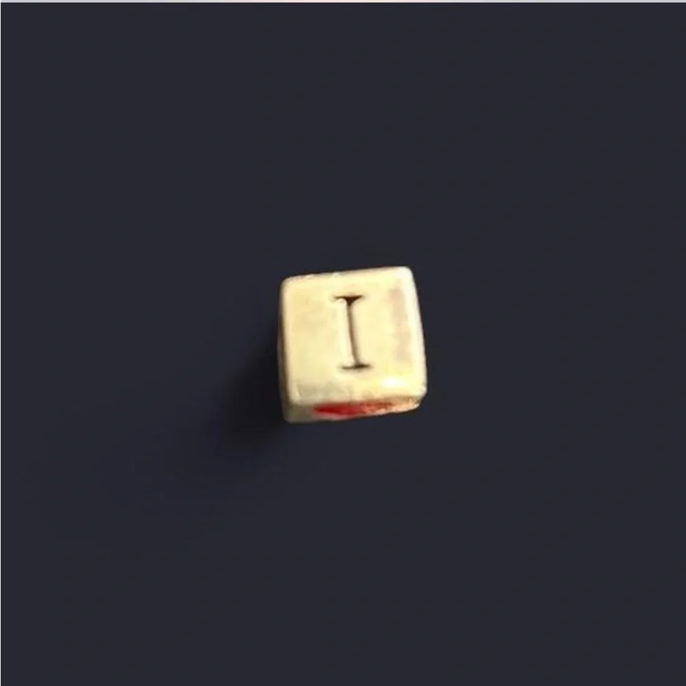 Heart Cube Sterling Silver Charm for Pandora Bracelet - Picture 3 of 5